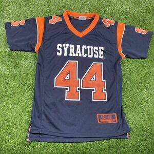 Syracuse Orange Football Jersey Youth Large Blue #44 NCAA Colosseum